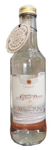 CACHAÇA AGUA DOCE PRATA FREJO 39 abv 275ML
