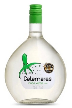 CALAMARES VINHO VERDE BRANCO MEIO SECO 750ML