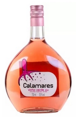CALAMARES VINHO VERDE MEIO SECO ROSE 750ML