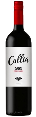 CALLIA SYRAH MALBEC TINTO MEIO SECO 750ML