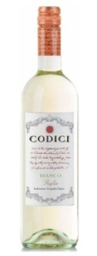 CODICI PUGLIA BRANCO MEIO SECO 750ML