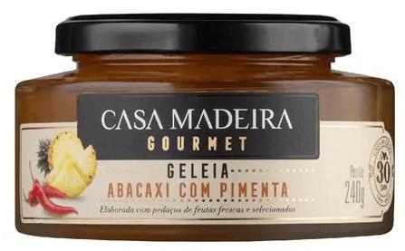 GELEIA GOURMET ABACAXI COM PIMENTA 240G