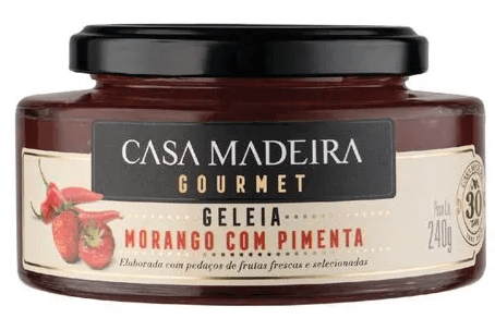 GELEIA GOURMET MORANGO COM PIMENTA 240G