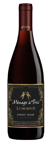 MENAGE A TROIS LUSCIOUS PINOT NOIR TINTO SECO 14abv 750ML 2022