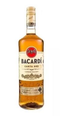 RUM BACARDI CARTA OR 38 abv 980ML