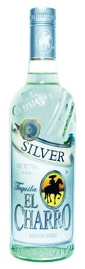TEQUILA EL CHARRO SILVER 38 abv 750ML